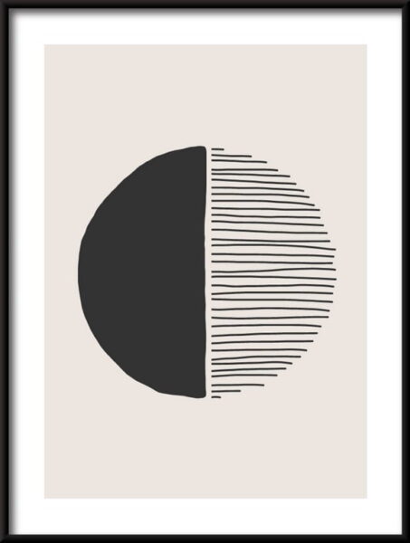 Affiche de composition artistique