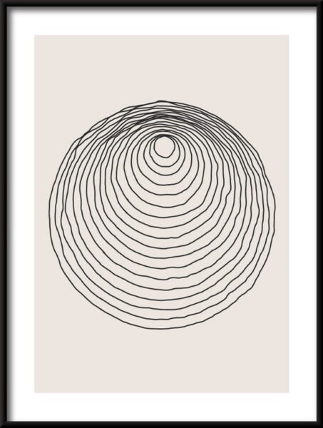 Affiche de composition artistique