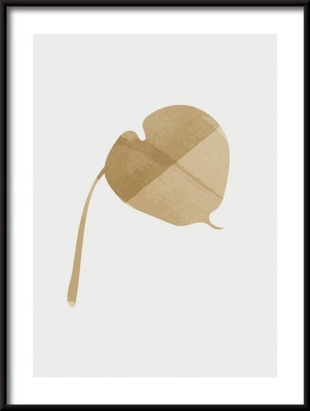 Illustration de feuille tropicale