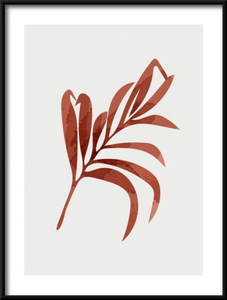 Illustration de feuille tropicale