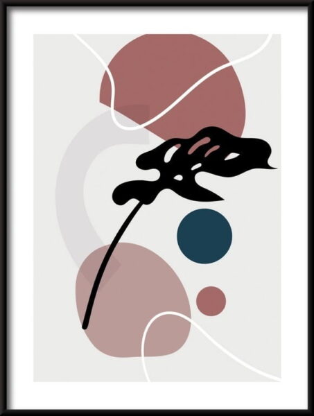 Illustration de feuille tropicale