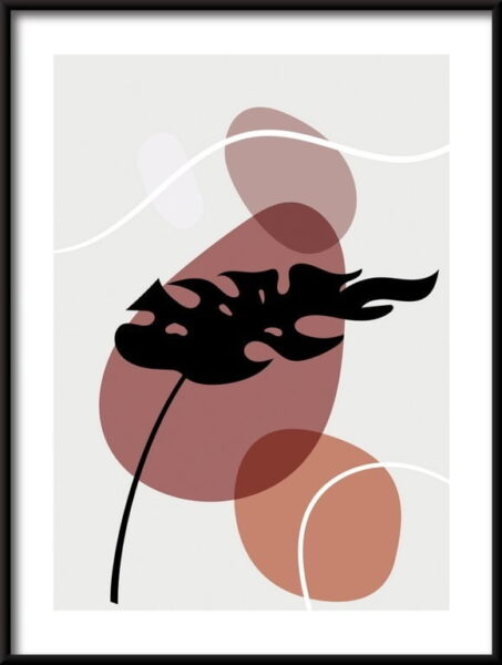 Illustration de feuille tropicale
