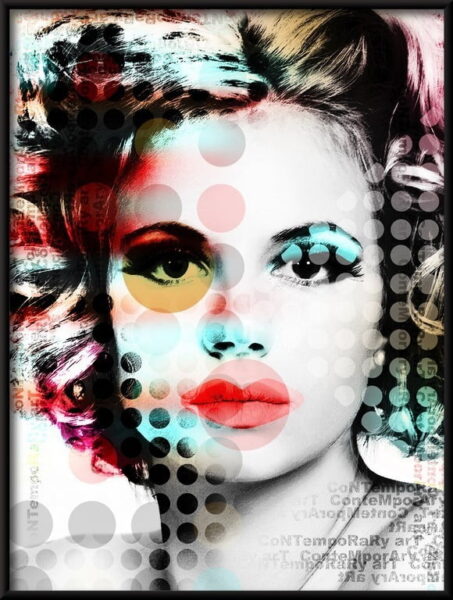 Affiche de portrait de style pop-art – Image 2