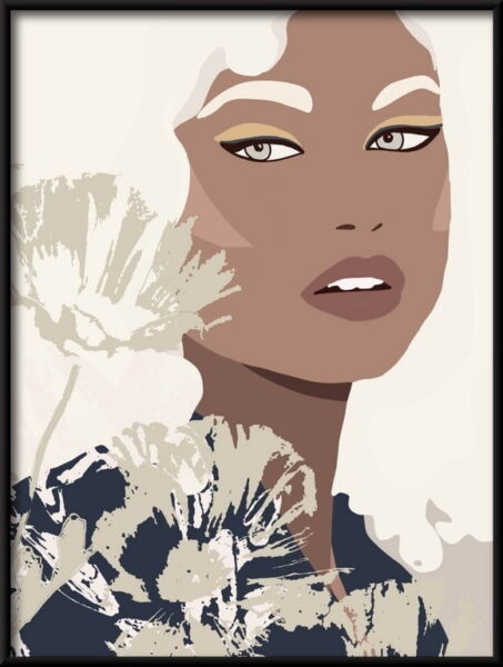 Affiche jolie fille – Image 4