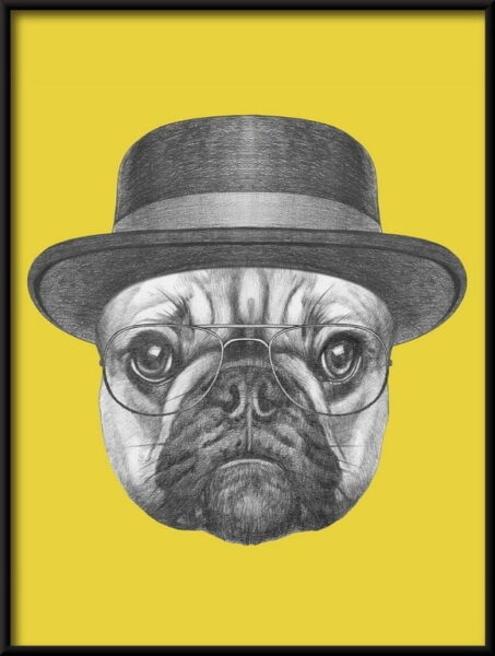 Affiche bouledogue français – Image 2