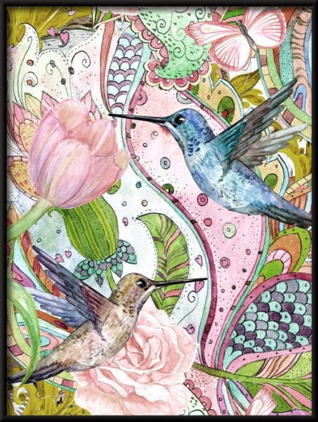 Peinture à l'aquarelle Poster – Image 4