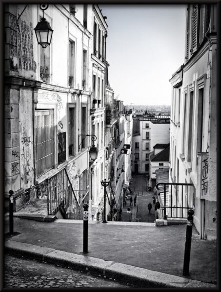Affiche Rue étroite à Paris – Image 2