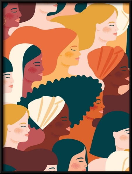 Femmes de nombreuses cultures Poster – Image 4