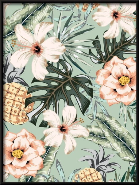 Feuilles exotiques Poster – Image 4