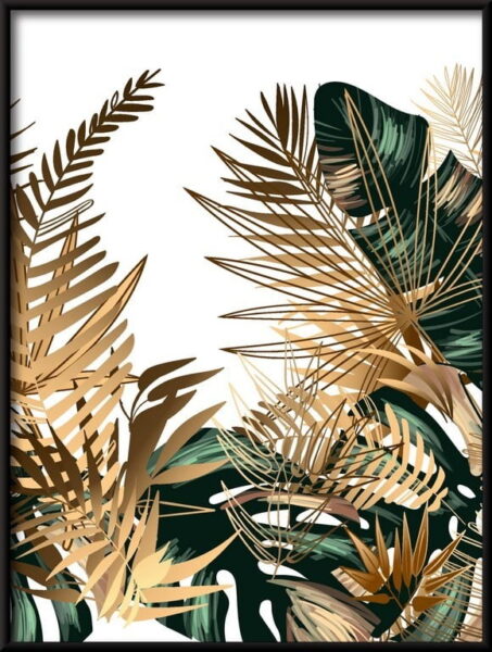 Affiche Jungle dorée – Image 4