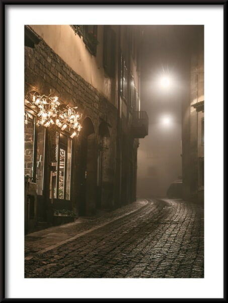 Affiche de rue de Bergame