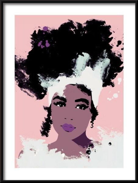 Belle femme afro-américaine