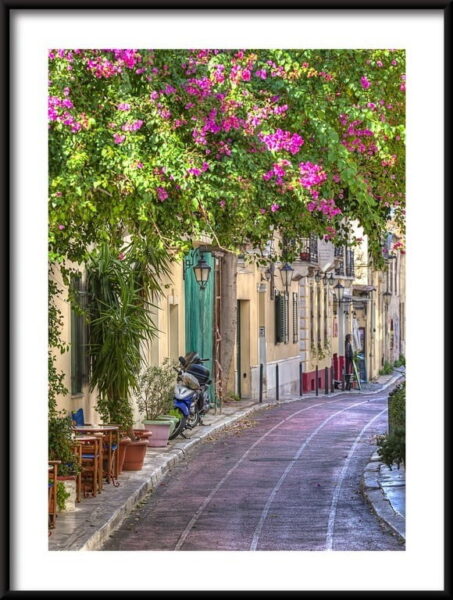 Affiche de la rue Athéna