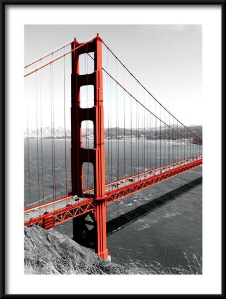 Affiche du pont du Golden Gate