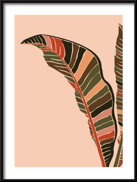 Affiche de palmiers tropicaux