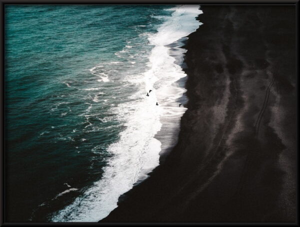 Affiche Islande plage noire – Image 3