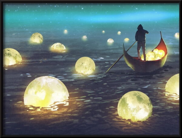Affiche chasse à la lune – Image 3