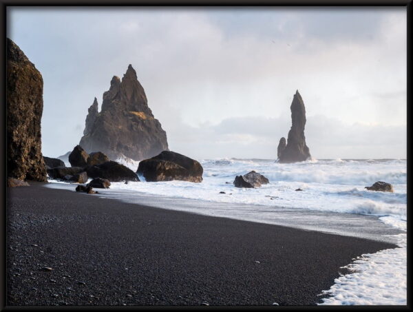 Affiche plage volcanique – Image 3