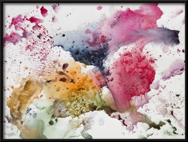 Affiche aquarelle abstraite – Image 3
