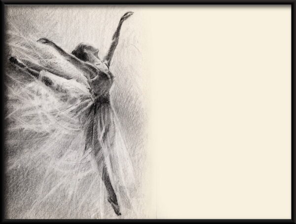 Ballerine dans un saut Poster – Image 3