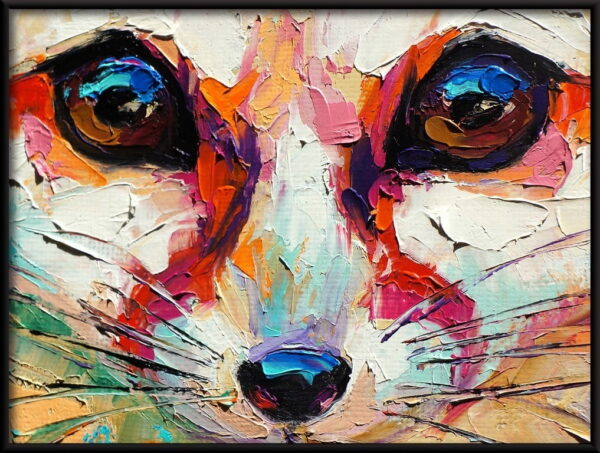 Affiche renard peint – Image 2