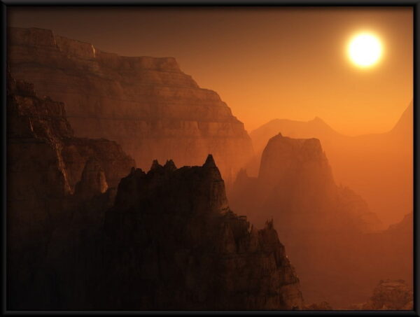 Affiche du Canyon de Mars – Image 2