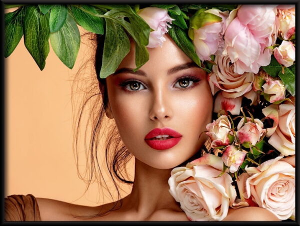 Fille aux fleurs – Image 2