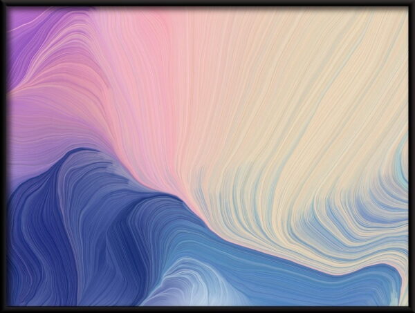 Vagues pastel Poster – Image 2
