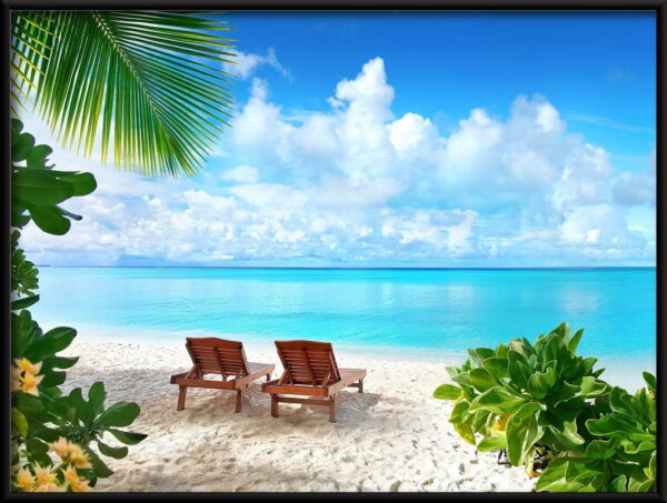 Plage tropicale Poster – Image 3