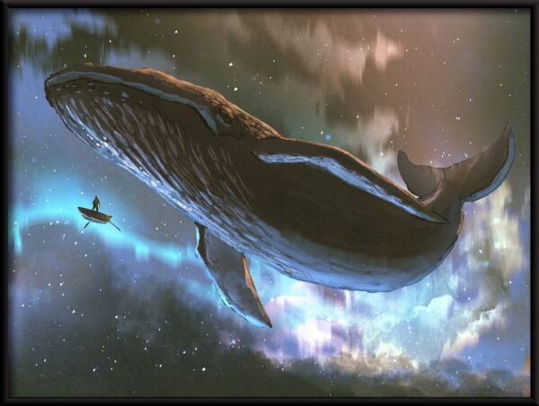 Affiche Baleine dans le ciel – Image 2