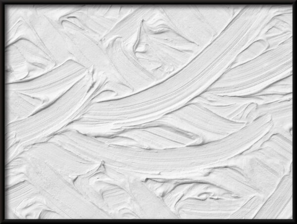 Texture peinte en blanc Poster – Image 2