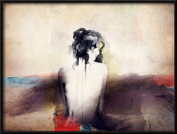 Portrait de femme abstraite – Image 3