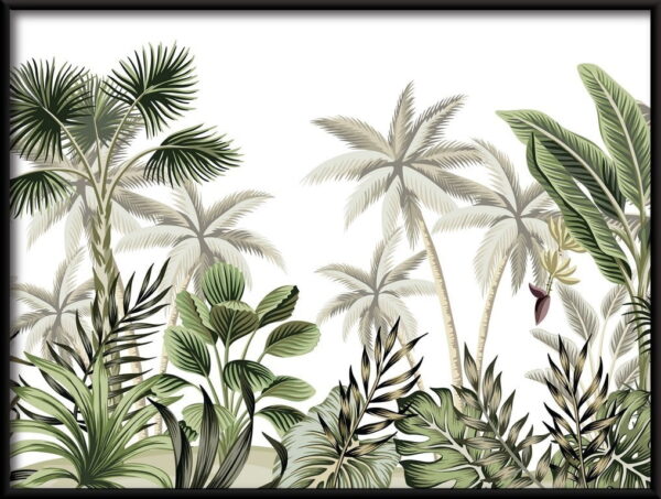Jungle verte exotique Poster – Image 2