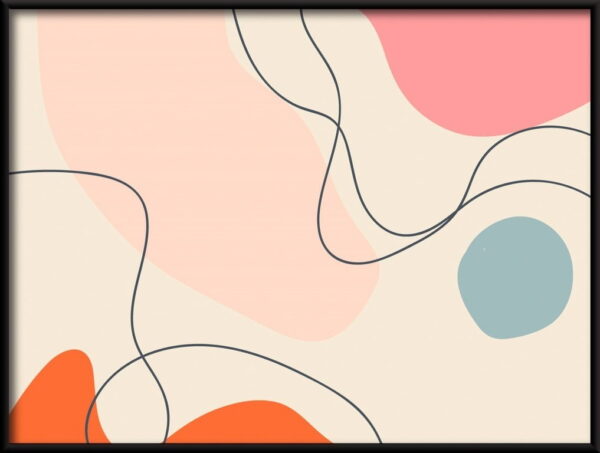 Formes dessinées à la main Poster – Image 2