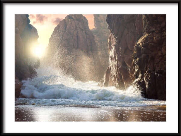 Affiche de roches et de vagues de l'océan – Image 2