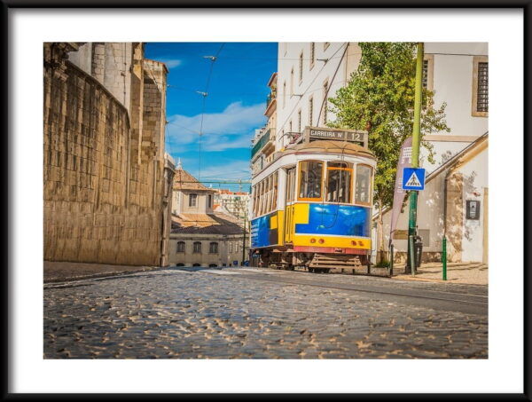 Tram jaune 28, affiche de Lisbonne – Image 2