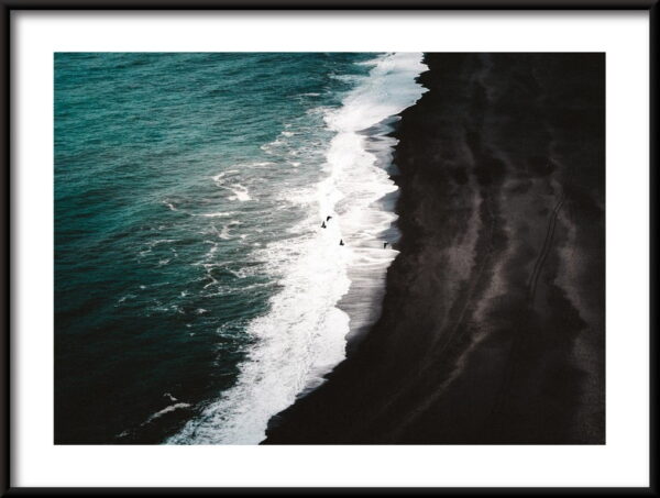 Affiche Islande plage noire – Image 2