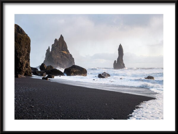 Affiche plage volcanique – Image 2