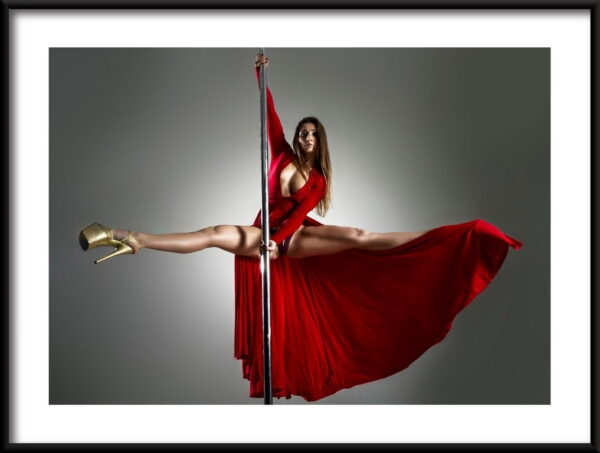 Affiche de pole dance