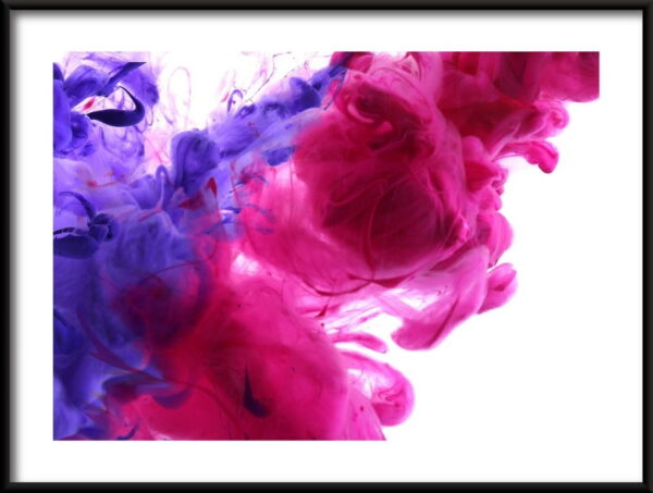 Affiche de tache d'encre