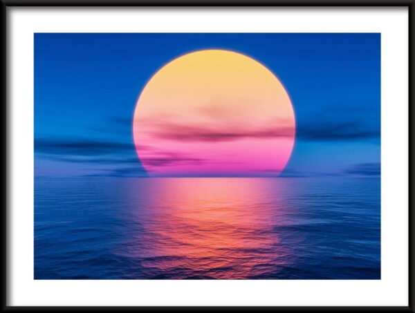 Affiche coucher de soleil – Image 2