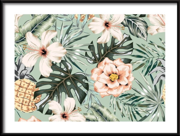 Feuilles exotiques Poster – Image 2
