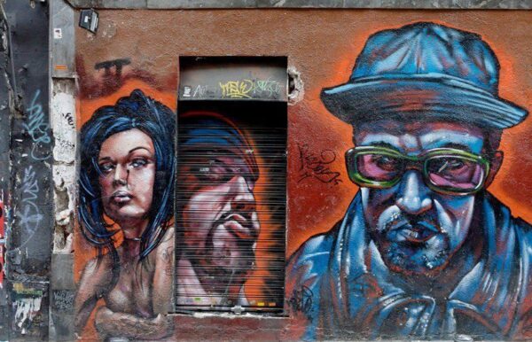 Peinture murale Graffiti de rue