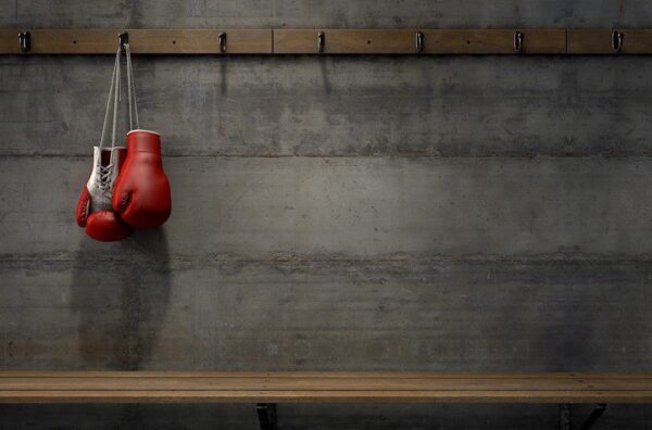 Peinture murale Gants de boxe