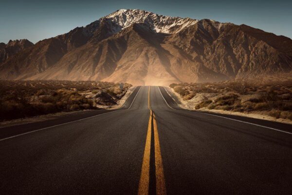 Poster XXL Route vers les Montagnes