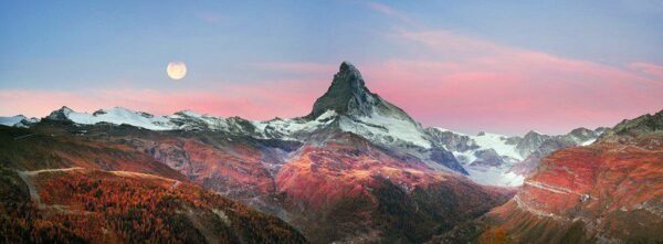 Poster XXL Montagnes du Cervin