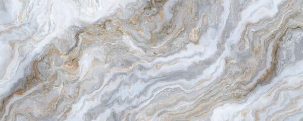 Peinture murale Marbre blanc
