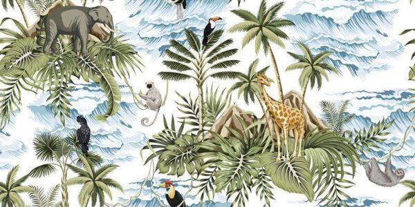 Poster XXL Île Tropicale