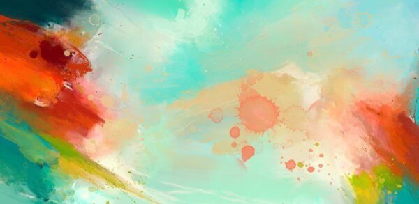 Peinture murale Abstraction