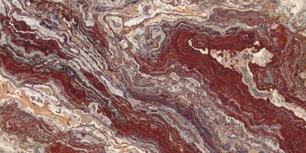 Peinture murale Marbre rouge